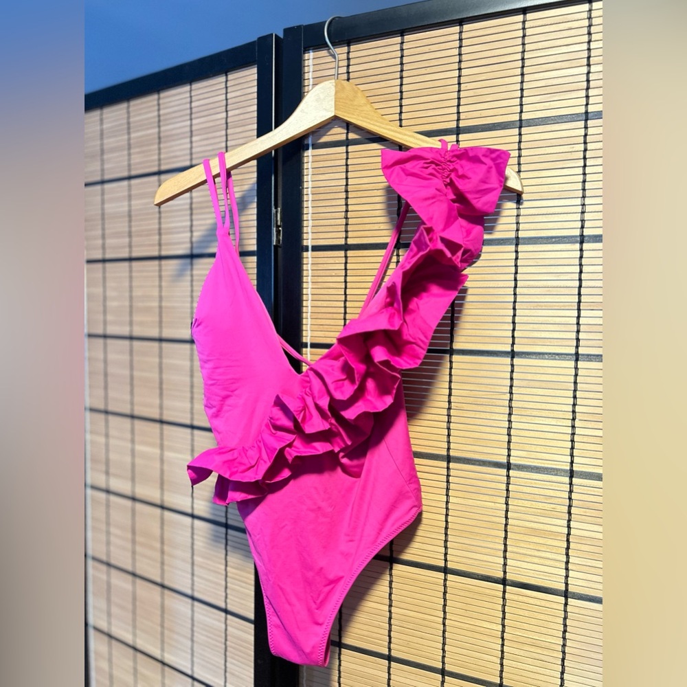 Zara Ruffled Swimsuit  (Small)